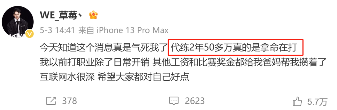 代练 2 年赚 51 万，胖猫在拿命赚钱？