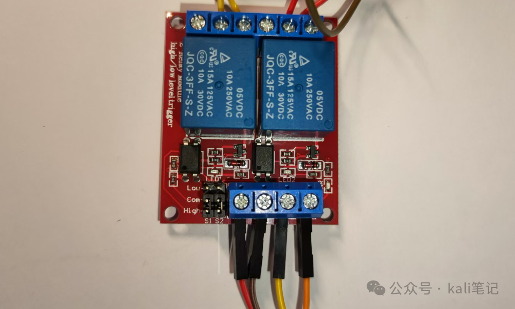 基于MQTT+小爱同学 控制双开继电器