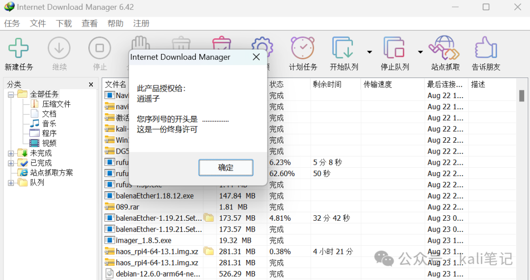 IDM 注册机激活 避免弹窗