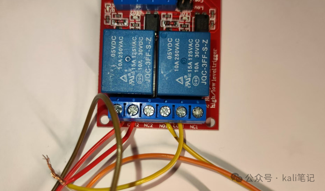 基于MQTT+小爱同学 控制双开继电器